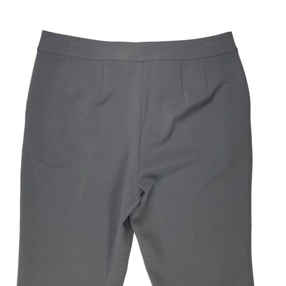 St. John Pants Womens Size 10 Gray Classic Straight Leg Business Casual Career - Picture 6 of 13